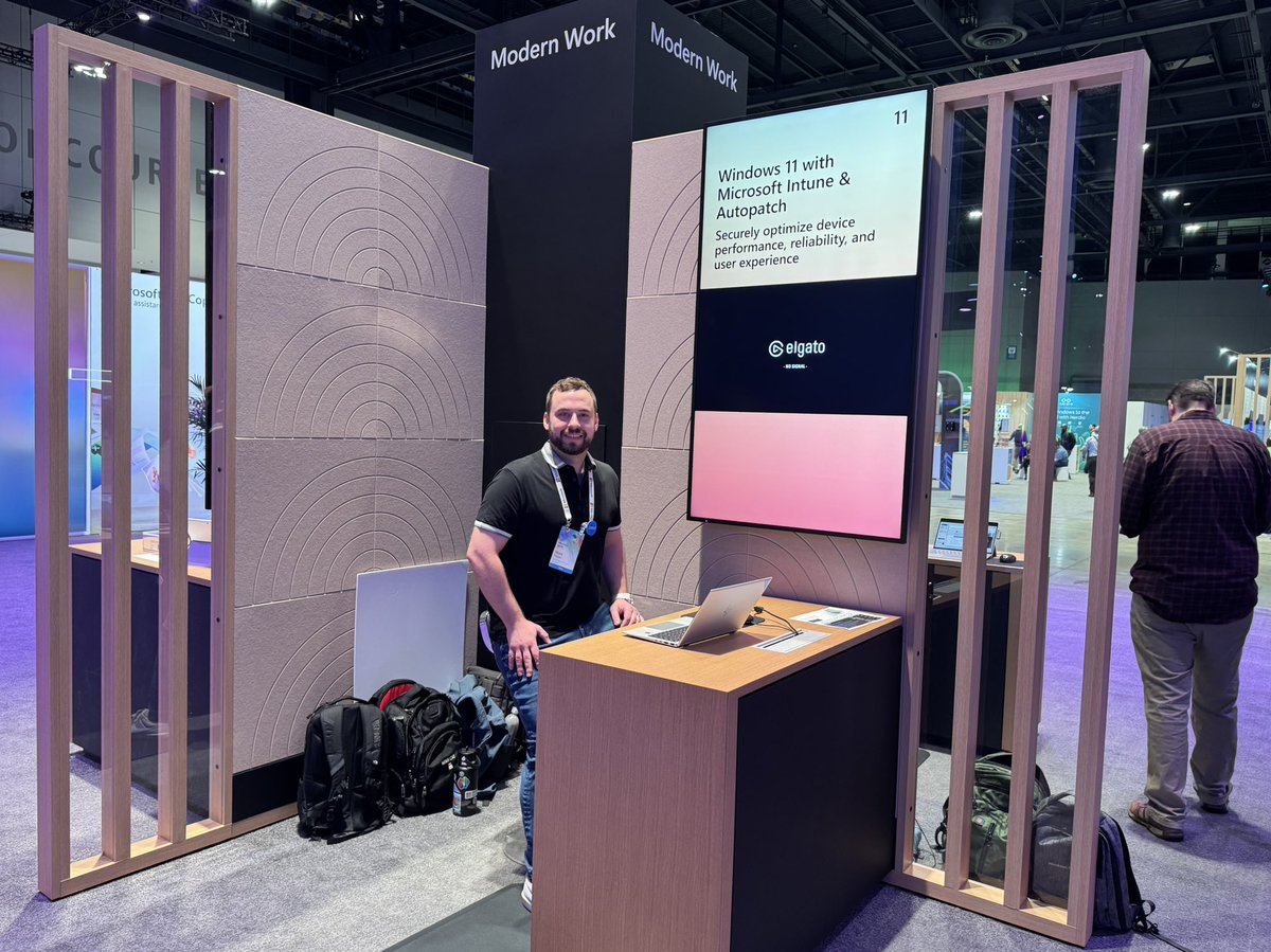Mark_Hopper24's tweet image. Had a blast at #MSIgnite this week partnering with the Windows and Edge for Business teams to talk about all things Intune, Autopatch, Security Copilot, and cloud native with customers and partners.
Thanks for joining us, see you next year!