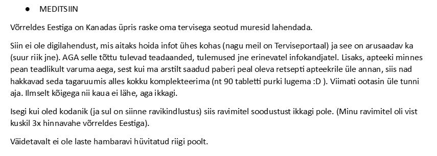ausjulm's tweet photo. Mõned (kirjavigadega) mõtted ja kogemused, mis põhjendavad, miks ma eile väljendasin, et Eestis on hea elu.:) https://t.co/WL9z7qPqru