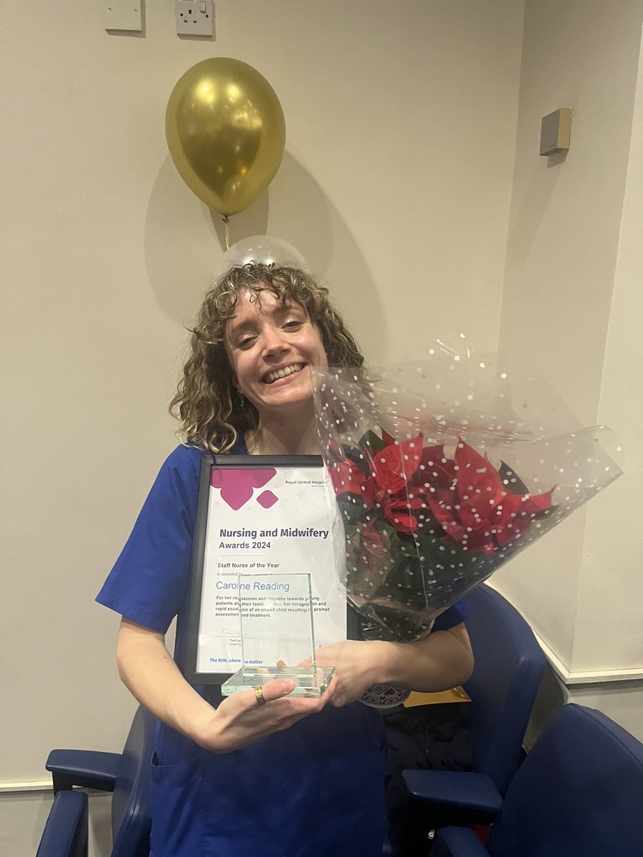 Sarah Potter (@__sarahpotter) on Twitter photo So proud of my wonderful colleague, Carrie for winning Staff nurse of the Year at the <a href="/RUHBath/">RUH Bath ๐ฅ</a> Nursing&Midwifery Awards today. Iโm proud to be your manager every day, but especially today โญ๏ธ
<a href="/ed_bath/">Emergency Department, Bath</a> <a href="/RUHmedicine/">Medicine RUH</a> <a href="/RUH_careers/">RUH Bath Careers</a> So proud of my wonderful colleague, Carrie for winning Staff nurse of the Year at the <a href="/RUHBath/">RUH Bath ๐ฅ</a> Nursing&Midwifery Awards today. Iโm proud to be your manager every day, but especially today โญ๏ธ
<a href="/ed_bath/">Emergency Department, Bath</a> <a href="/RUHmedicine/">Medicine RUH</a> <a href="/RUH_careers/">RUH Bath Careers</a>
