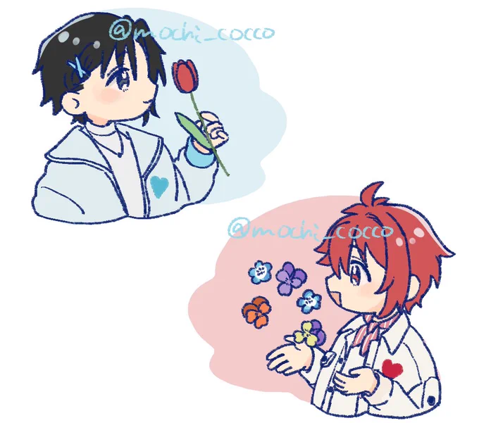 久しぶりにアクキー作りたいな～の絵(いおりく) 