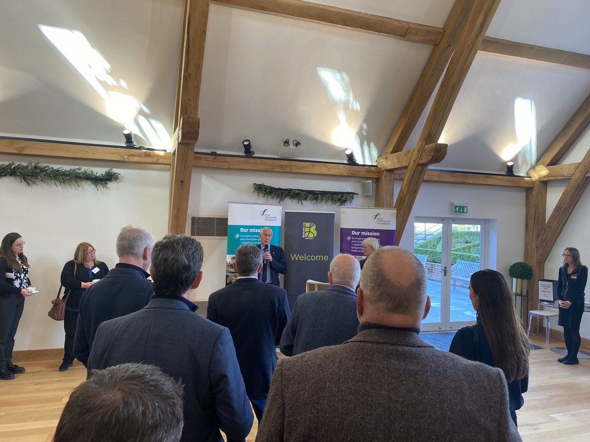 PaulChilverIFA's tweet photo. Enjoyable ⁦@Essex_CF⁩ private client event today. Martin Hopkins in action talking about his and ⁦@birkettlong⁩ relationship with the foundation https://t.co/juLnYGGtOt