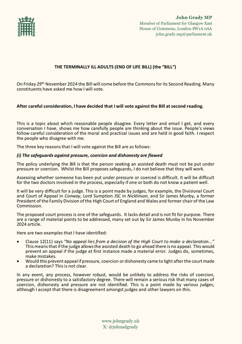 John Grady MP tweet media