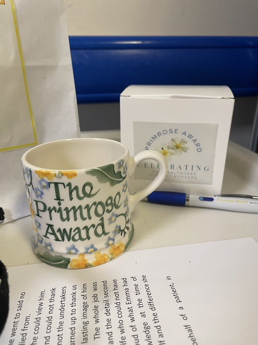 Chantal Baker (@ladytrafalgar21) on Twitter photo We had the absolute pleasure of giving a Primrose award as part of our HCSW day celebrations today. The incredible Emma, one of our Mortuary colleagues was nominated by a colleague🤩👏🏻 congratulations Emma! <a href="/nicola_mcminn/">Nicola McMinn</a> <a href="/corrinetarr/">rinners</a> <a href="/TorbaySDevonNHS/">Torbay and South Devon NHS Foundation Trust</a> <a href="/EdCoxNHS/">Ed Cox 💙</a> <a href="/Natalie84688744/">Natalie Herring</a> We had the absolute pleasure of giving a Primrose award as part of our HCSW day celebrations today. The incredible Emma, one of our Mortuary colleagues was nominated by a colleague🤩👏🏻 congratulations Emma! <a href="/nicola_mcminn/">Nicola McMinn</a> <a href="/corrinetarr/">rinners</a> <a href="/TorbaySDevonNHS/">Torbay and South Devon NHS Foundation Trust</a> <a href="/EdCoxNHS/">Ed Cox 💙</a> <a href="/Natalie84688744/">Natalie Herring</a>