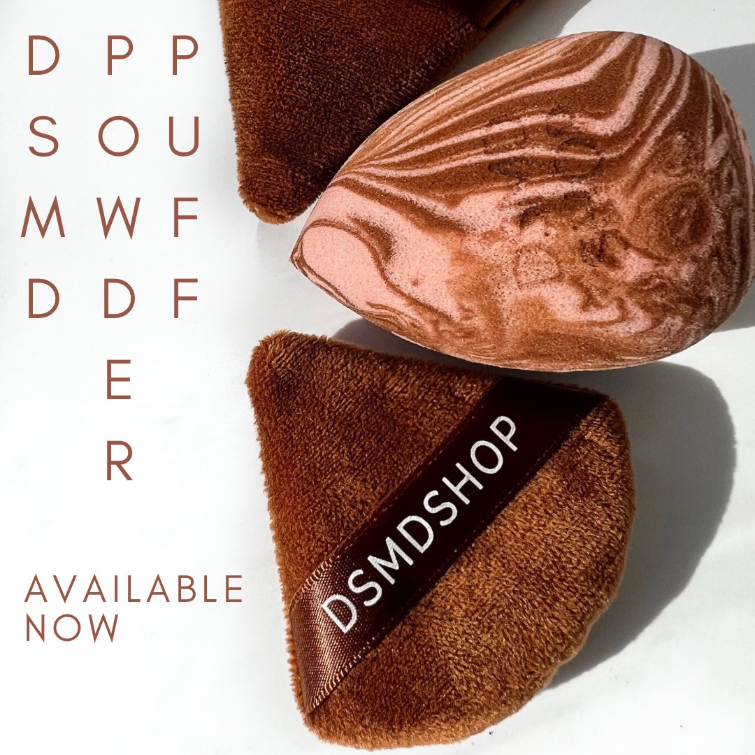 dsmdshop's tweet photo. Our velour powder puffs are live on our website 🎉🎉 https://t.co/nDnm2wGupe