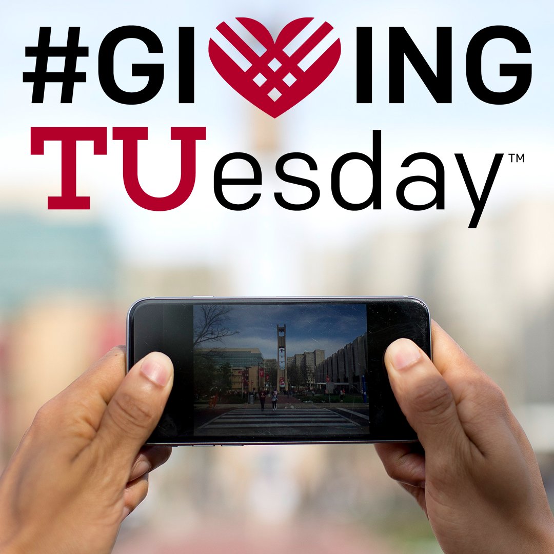 When you’re a part of Temple, you’re a part of something bigger. On #GivingTUesday, you can help Owls pursue their biggest dreams so they can continue to ignite change in the world. 

giving.temple.edu/givingtuesday 

#GivingTUesday #OwlsGiveTogether