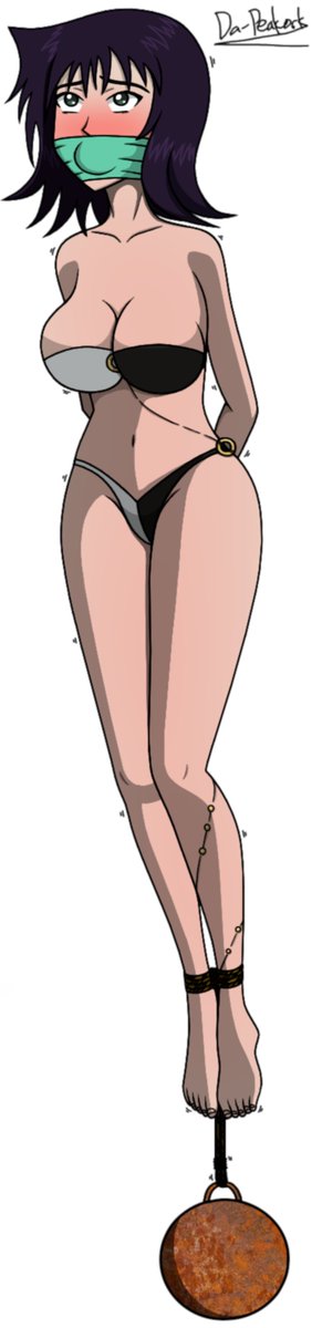 Faye Valentine in a very slippery situation.

Commission for a DeviantArt user.