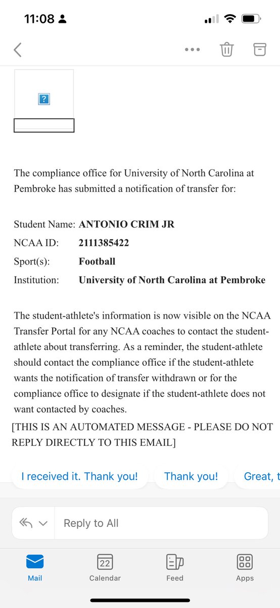 CrimAntonio's tweet image. Officially in the transfer portal 
Redshirt sophomore 
RB/ATH 
I just want to make plays on Saturday 🙏🏾
2 years of eligibility 
@RRACKLEY9 💪🏾