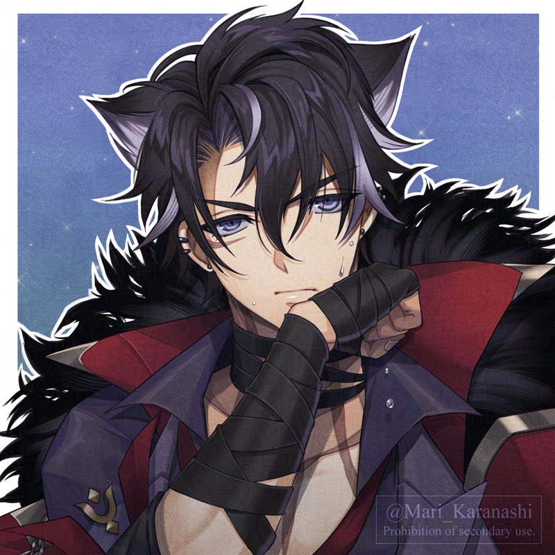 リオセスリ「#Wriothesley  #リオセスリ生誕祭2024公爵お誕生日おめでとういつ」|カラナシ マリのイラスト