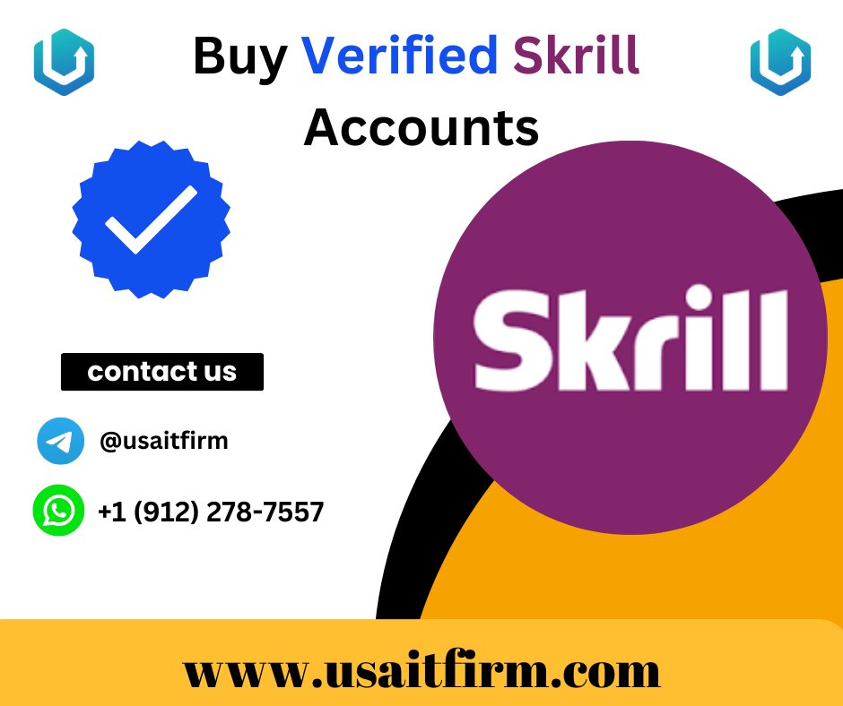 gmailaccounts2's tweet image. Buy Verified Skrill Accounts
#Skrill
#SkrillAccounts
#VerifiedSkrillAccounts
#BuyVerifiedSkrillAccounts
#cryptocurrency 

usaitfirm.com/product/buy-ve…