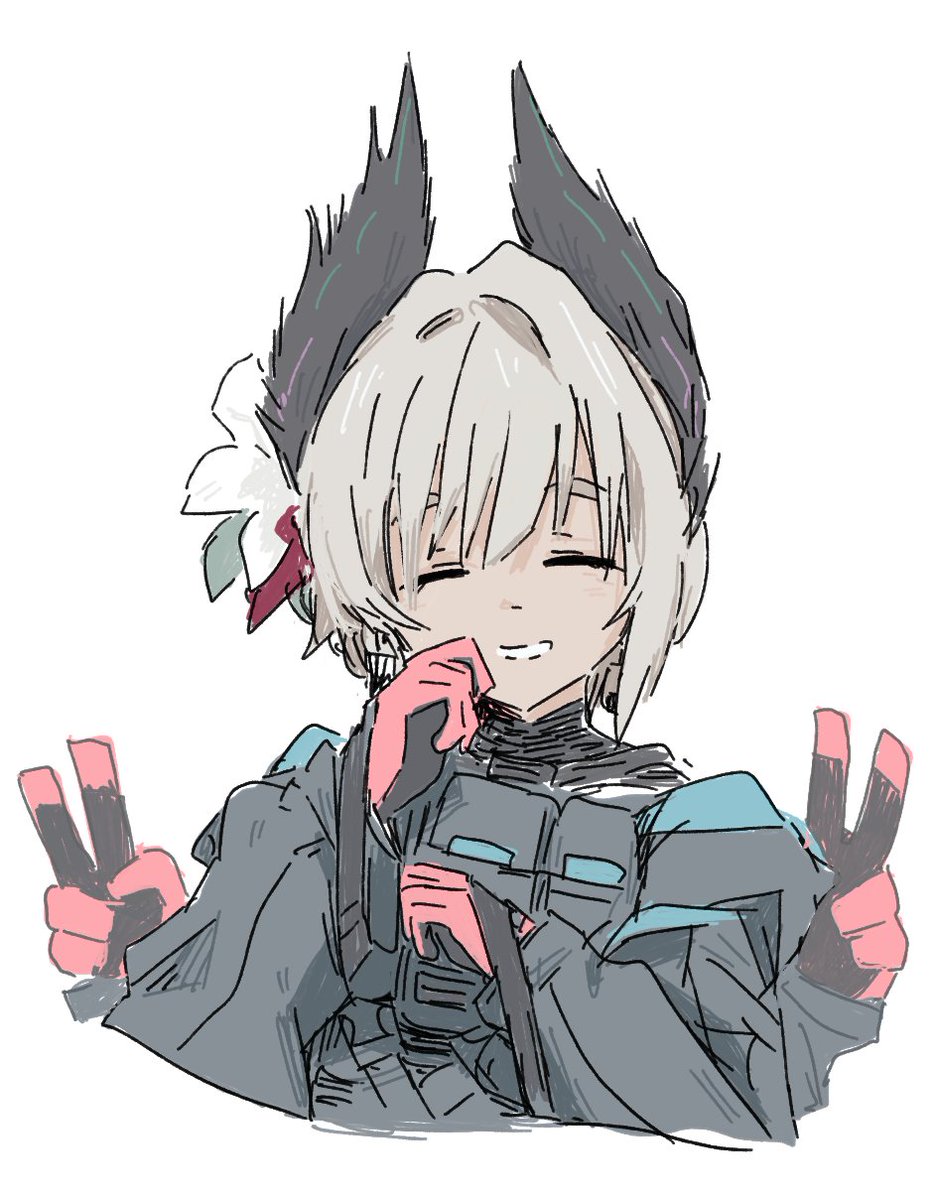 「」|菓しおりのイラスト