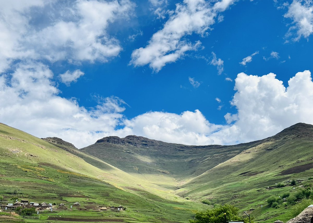 MosabalaThuso's tweet photo. I will crest these mountains soon. Part of my job that is very refreshing…going out to see these breathtaking views.
#VisitLesotho https://t.co/P3E0l1SQFY