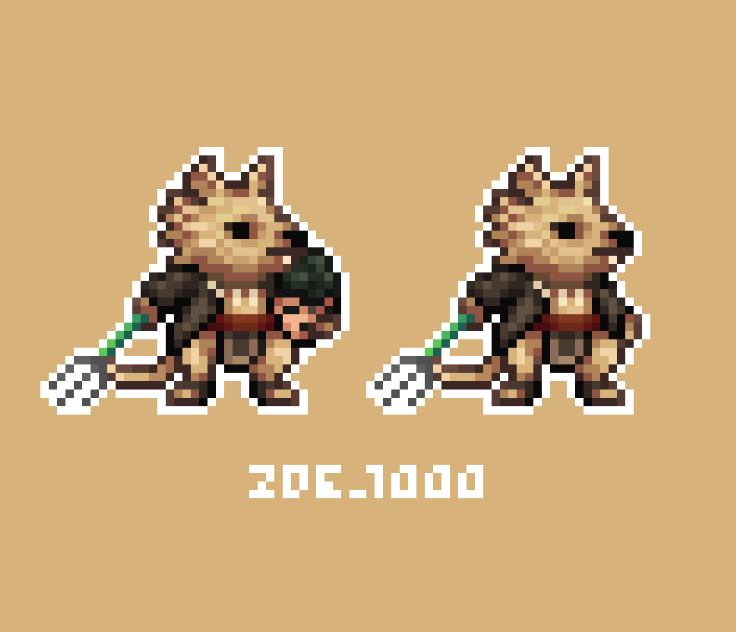 zoe_awa's tweet photo. 黄风大圣Yellow Wind Sage
#BlackMythWukong  #pixelart https://t.co/3GuktJH8jF