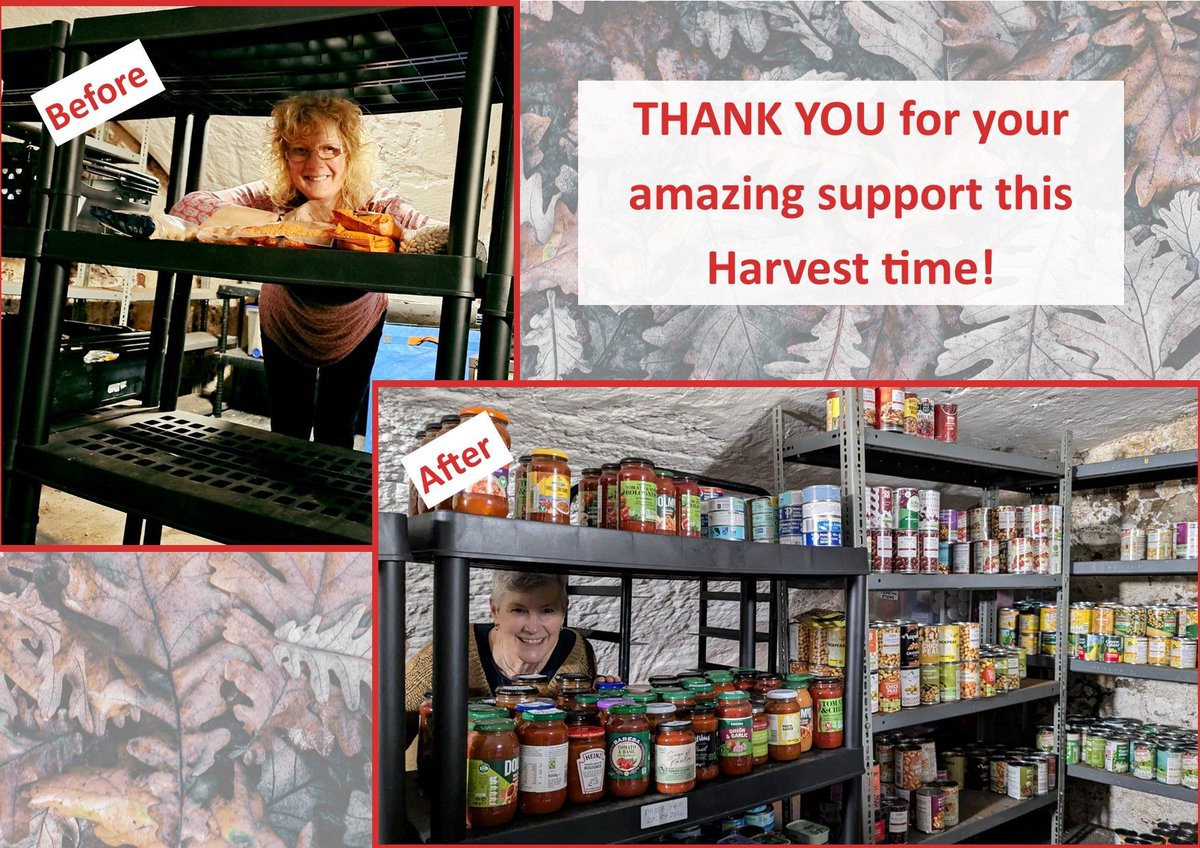 A MASSIVE thank you to everyone who responded so generously to our #harvest appeal!
You may think you’ve ‘just donated a tin’ – but meals made enable our #homelessness team to express care, establish trust &amp; open doors for people on #Exeter's streets buff.ly/496DDRT