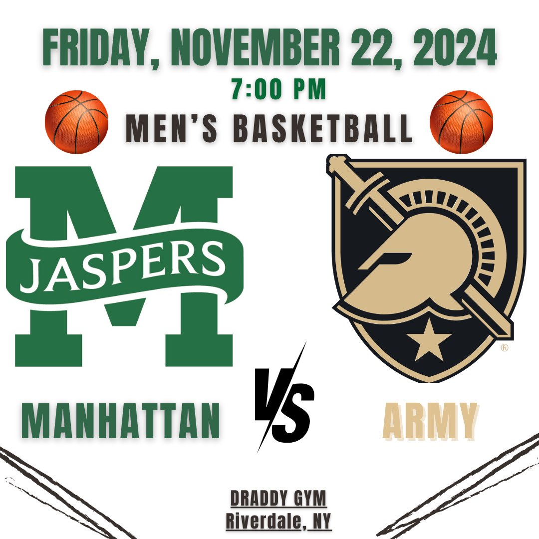 JasperAlum's tweet photo. 🏀GAME DAY🏀
PACK DRADDY AS MANHATTAN TAKES ON ARMY!
Tonight @ 7PM🎉
DRADDY GYM
🔗 link to tickets below
https://t.co/LfncRG8dwo https://t.co/tKp94nxX33