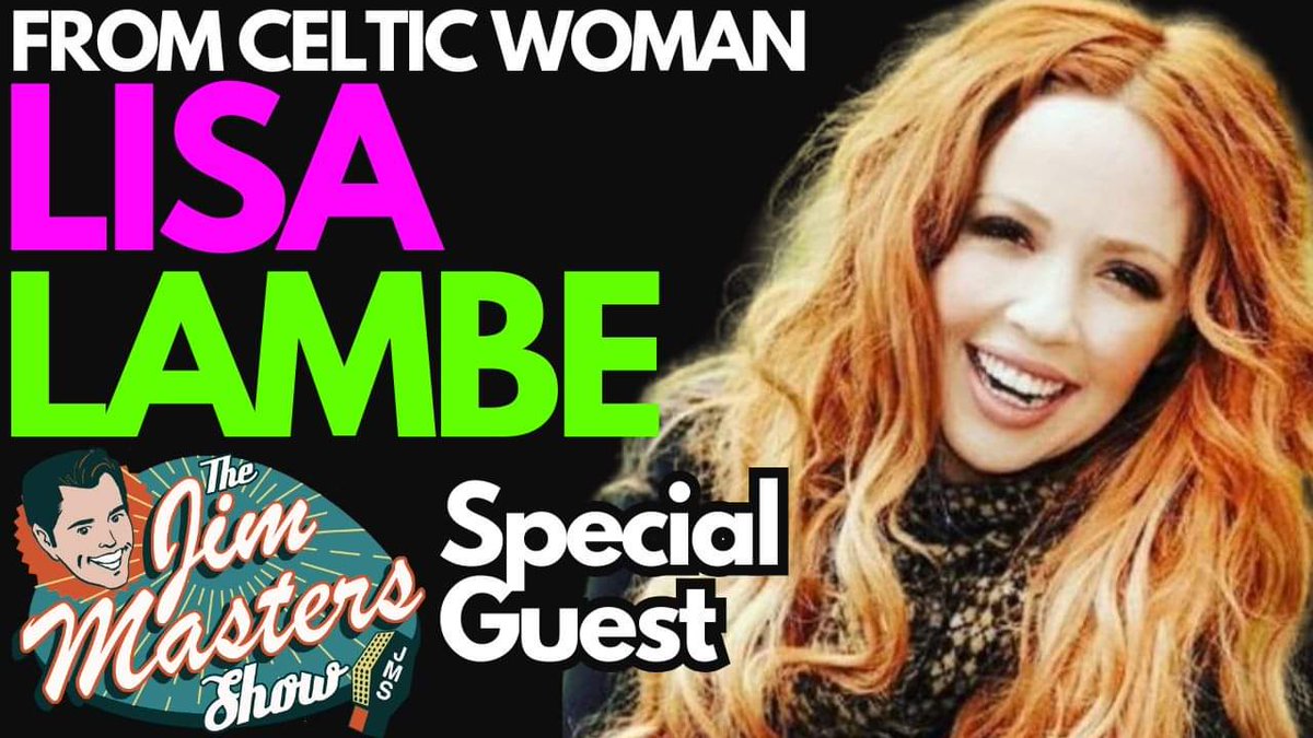 JimMastersTV's tweet photo. Today! Live from Ireland! 1p ET 12p CT 10a PT 6p in Ireland/UK, Irish #singersongwriter #lisalambe of #celticwoman is my special guest on The Jim Masters Show LIVE! Watch here: https://t.co/IOGazkzE3Q #thejimmastersshow #jimmasterstv @Celtic_Woman #christmas #interview #live https://t.co/3ZCm6ZibJN