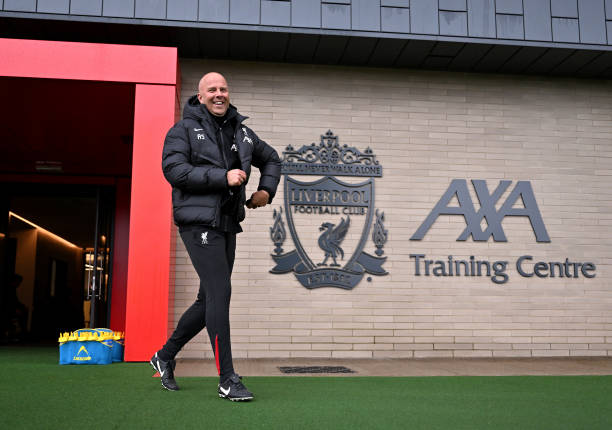 LFCphoto's tweet photo. Arne.

#LFC #LFCtraining #Slot https://t.co/kiIoiB2XcX