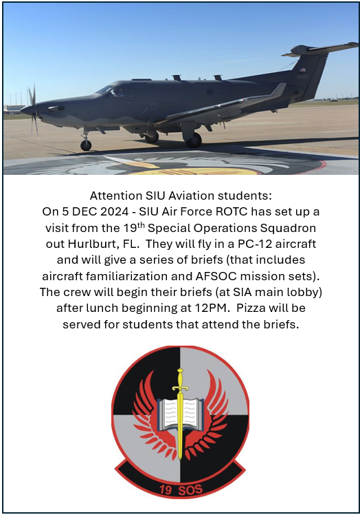 SIU Aviation (@siuaviation) on Twitter photo 