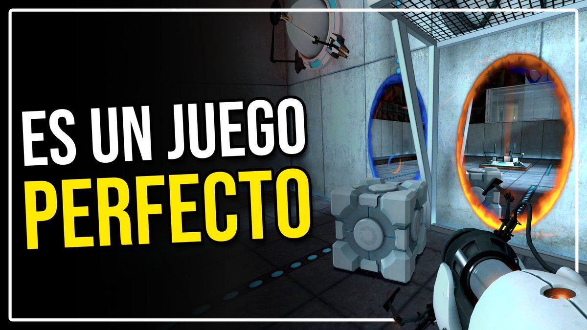 Victor_Fdz's tweet photo. Hace unos días me pasé Portal de nuevo y, pese a ser un título de 2007; su diseño y ejecución son tan universales que se sigue sintiendo como el juego perfecto.

En este vídeo comento las 3 estrategias de diseño que hacen que Portal siga siendo un 10/10 👇
https://t.co/piaEOSmEvZ https://t.co/mMvV0vV0hE