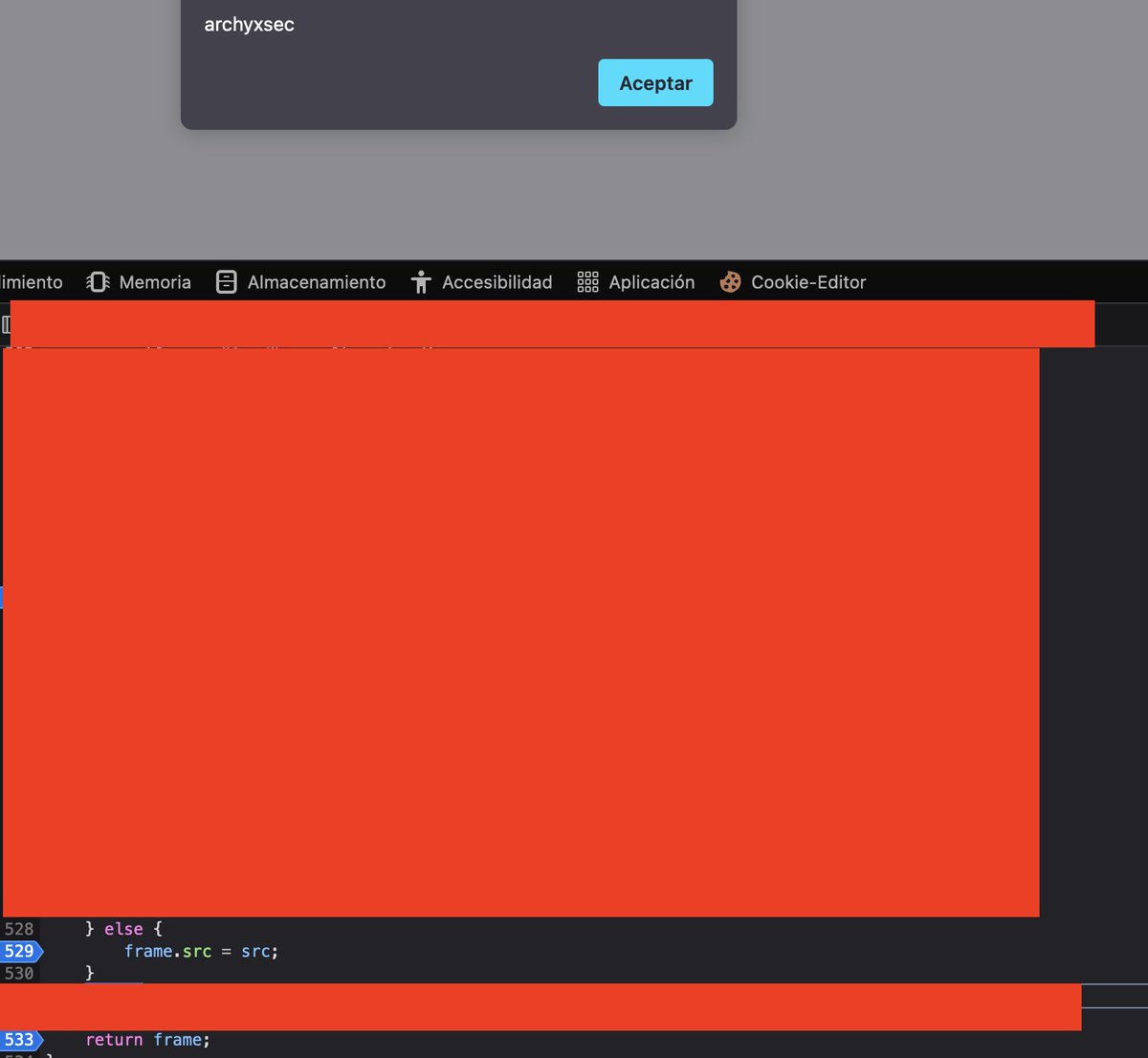 After debugging thousands of lines of JS finding a 0day in a JS library is like 🥳