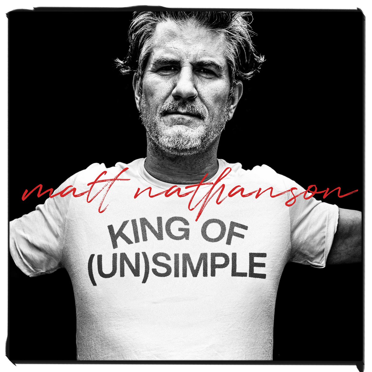 mattnathanson's tweet photo. I HAVE A NEW ALBUM!

it’s called King Of (Un)Simple and it hits the world FEBRUARY 7th!

it was recorded over the last year and a half with a bunch of my stupidly talented friends in san francisco, los angeles, woodstock, atlanta and nashville. i am SO proud of it!

we’ve put together a KICK-ASS vinyl package (a work of art!) & vinyl bundles, which are UP NOW for pre-order on my webstore https://t.co/LbFWlNM3Ul

AND… if you order the vinyl or the vinyl bundle BEFORE DECEMBER 3rd, i’ll personally snail mail you A SIGNED, OLD SCHOOL HOLIDAY CARD WITH A DOWNLOAD for a yet-to-be-released song from the album. a little end-of-the-year USPS holiday cheer! (the vinyl ships in early 2025)

* * * * * 

I PUT OUT A NEW SONG TODAY!!

it’s called WHITNEY HOUSTON’s NATIONAL ANTHEM and it’s a collaboration with my heroes, @Indigo_Girls . it’s BANANAS. and it’s OUT NOW everywhere you listen to music! https://t.co/TxXjkJhYOB

* * * * *

KING OF (UN)SIMPLE HEADLINE TOUR TIX ON SALE NOW. 

SF is sold out, MA, PA, MN, MI, DC & san diego are CLOSE… so get your tickets (and pre-show hang tickets) NOW and lets do 2025 right! https://t.co/w3eQq7OZ4h

ps: i am thinking about ‘WHEELING’ out a fun prop i’ve used on past tours for this upcoming tour... something that brings all my albums full ‘CIRCLE’ and ‘ROTATES’ older songs in with newer songs. (hint! it rhymes with “feel”. hint!)