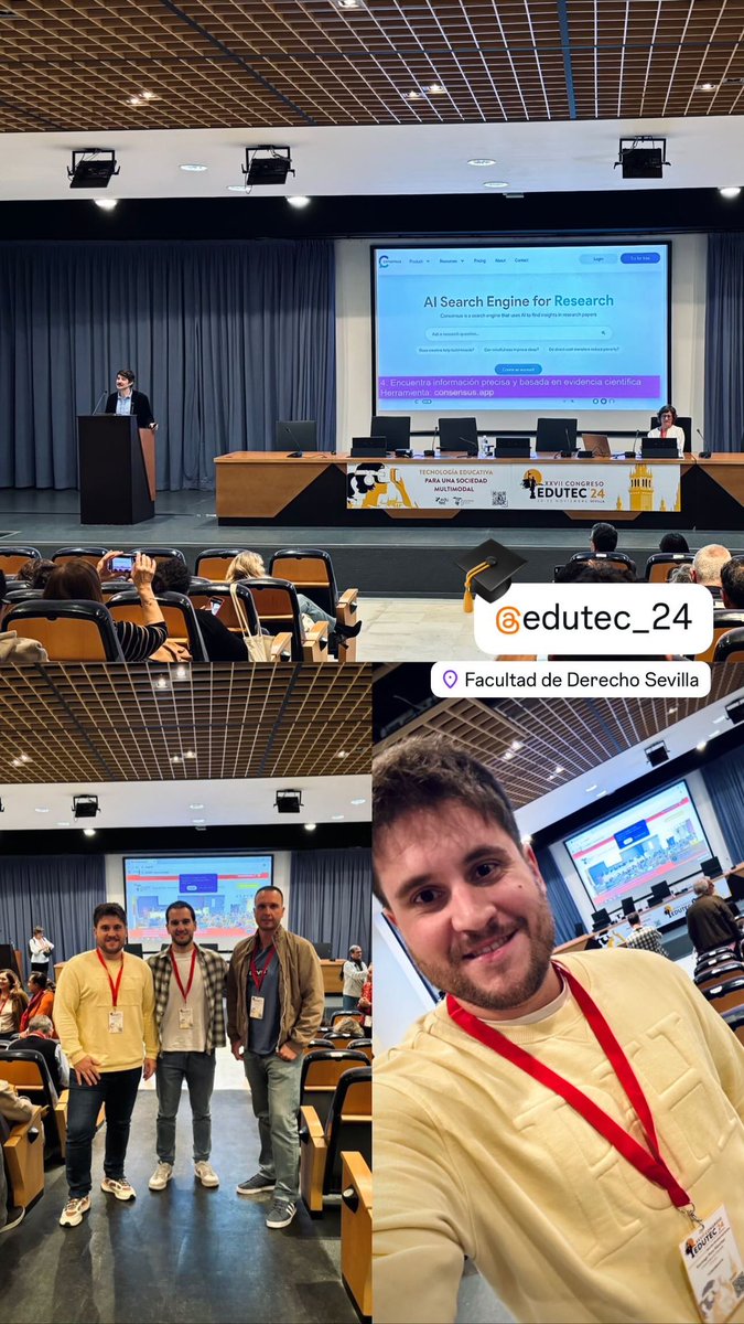Santiago Pozo-Sánchez (@santipozo1) on Twitter photo Los miembros del grupo <a href="/educatech21/">educatech21</a> finalizamos hoy nuestra grata experiencia en Sevilla en el XXVII Congreso Internacional @Edutec_24: Tecnología Educativa para una Sociedad Multimodal 🌎👨🏻💻 Los miembros del grupo <a href="/educatech21/">educatech21</a> finalizamos hoy nuestra grata experiencia en Sevilla en el XXVII Congreso Internacional @Edutec_24: Tecnología Educativa para una Sociedad Multimodal 🌎👨🏻💻
