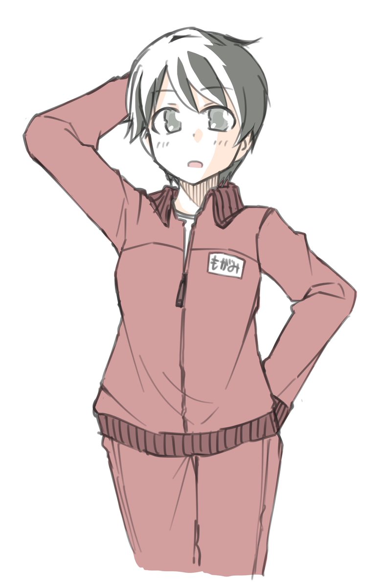 最上(艦隊これくしょん) 「 」|たた牌🀄のイラスト