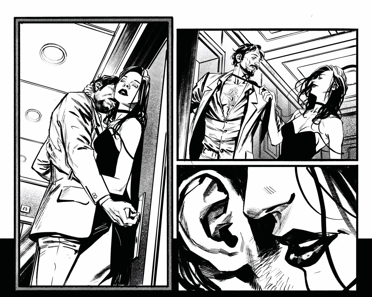 The campaign of <a href="/joesfarrar/">Joe S. Farrar</a> ‘s  BUMP collection of short horror stories is ending soon so here’s a reminder it’s your last chance to get this beautifully gruesome gem !

kickstarter.com/projects/spotl… 

And here’s another sneak of one of my pages