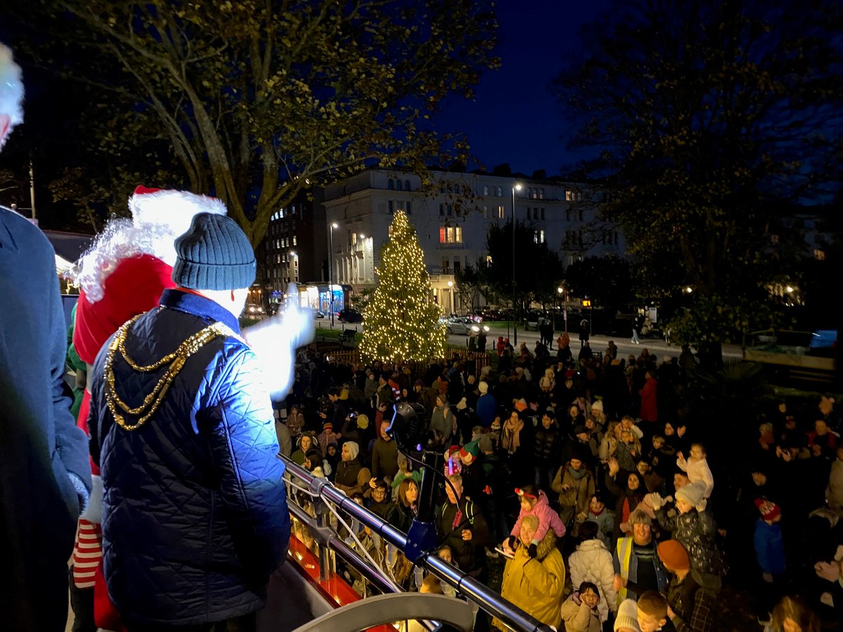 We are hugely excited to be at Palmeira Square with our magical Santa Bus celebrating the festive season with the lighting of a magnificent 26ft Christmas tree!🎄The Santa Bus returns to the streets of Brighton &amp; Hove for its 21st year from Monday 25th November until Monday 23rd
