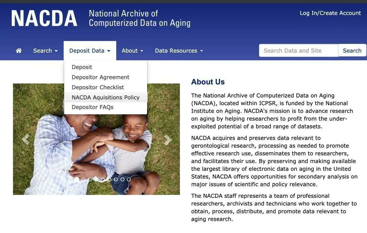 NACDA_Aging's tweet image. Are you wondering if NACDA is the right place to archive your data? 
Check out our NACDA Acquisitions Policy tab on our website (buff.ly/3UfVMVJ) and contact us if you have more questions. We love to chat about data!
#data #achive #secondarydata #science