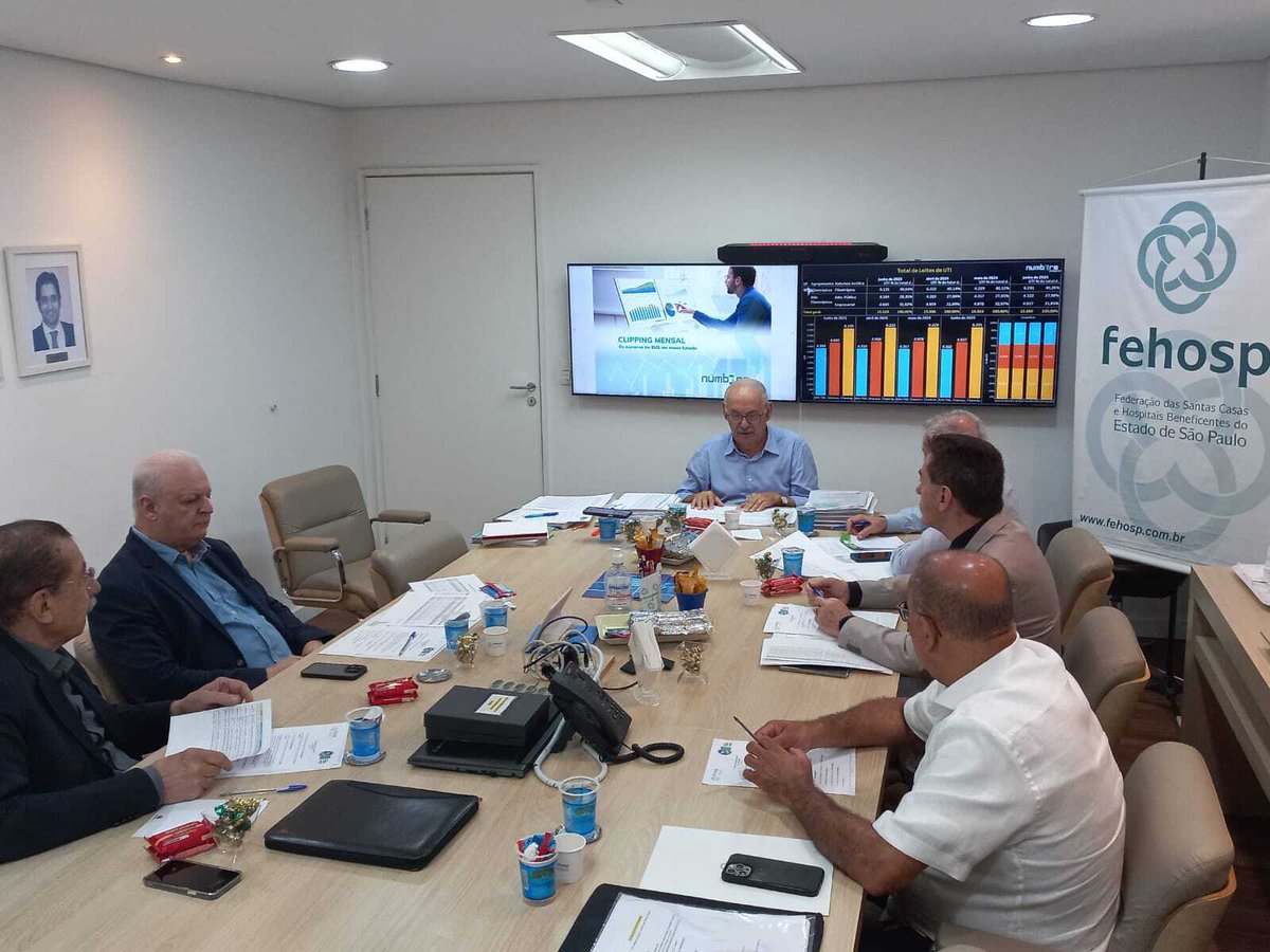 fehosp's tweet photo. Na última terça-feira (19), foi realizada reunião da Diretoria FEHOSP. O encontro, realizado na sede, teve como objetivo o alinhamento de informações diversas do setor filantrópico.

#fehosp #santascasas #hospitaisfilantropicos #federacaosp #sus https://t.co/RDTfPxTTV3