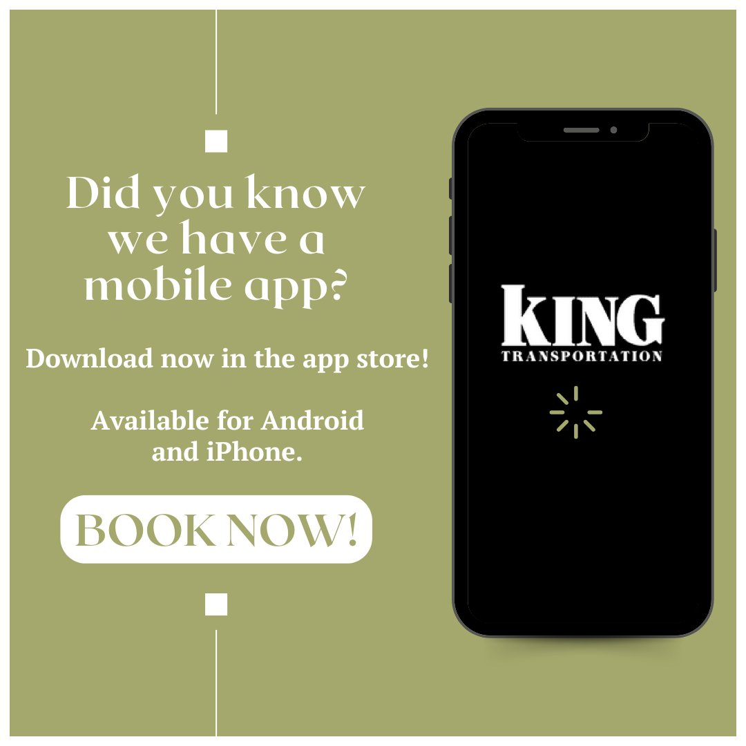 KingLimoinc's tweet image. Upgrade your ride this season with our luxury transportation app! 🚖✨ With just a few taps, you can book a premium ride to any destination, any time. Download now and elevate your journey! 

#LuxuryOnDemand #TravelInStyle #RideWithUs