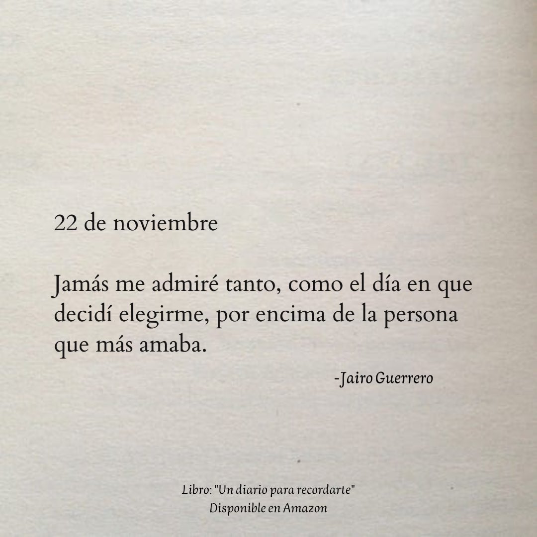 22 de noviembre. ✍🏻