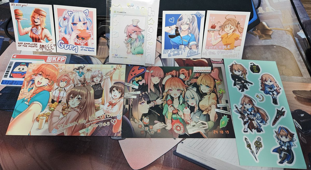 I got some cool stuff from the people at #KFPMNL.