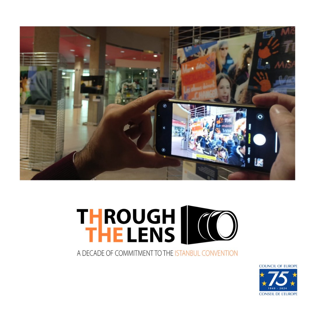 CoE_Women's tweet photo. 📸 10 Years, 10 pictures!
Starting 25 Nov and during the #16DaysOfActivism, we will unveil 10 powerful photos celebrating a decade of the #IstanbulConvention. Each image tells a story of progress, advocacy &amp; challenges in combating VAW.
Stay tuned to discover them all! 👀 #EndVAW https://t.co/FbbU96NJrC
