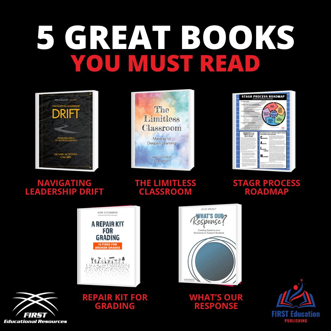 1stEdResources's tweet image. 📚 Check out these 5 must-read books from FIRST Education Publishing! From leadership to grading reform, these resources are designed to inspire and transform your practice. #EducationBooks #ProfessionalDevelopment bit.ly/3ANXk3W