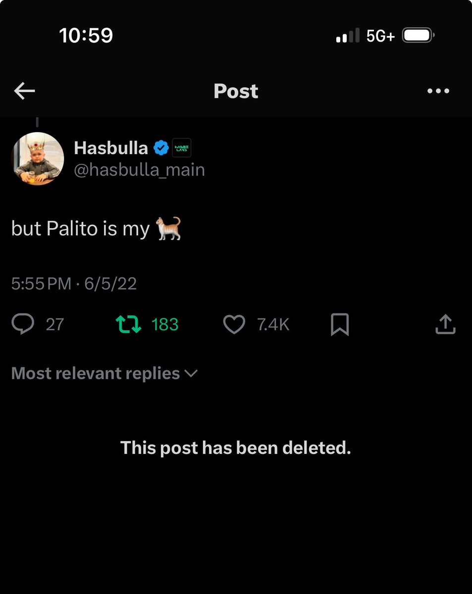 kreeznotic's tweet image. $BARSIK cat is actually named $PALITO

don’t trust me?.. dyor

It’s easy to find.. they can delete tweets but they can’t delete Truth