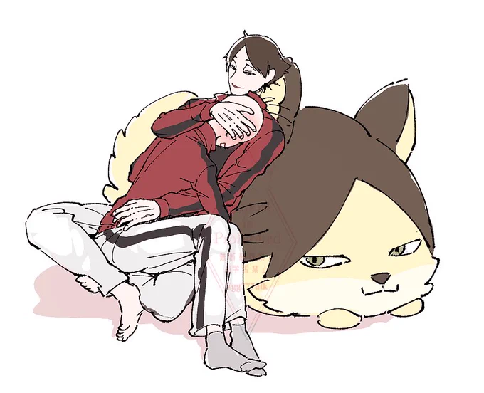 #HQプラス #819プラス (※白ハゲ夢主) アンタはこっち