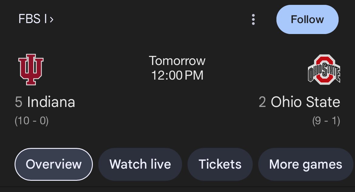 IUBarstool's tweet photo. Biggest game in program history tomorrow.

Score predictions? 👀 #IUFB https://t.co/6QJq3L5qtT
