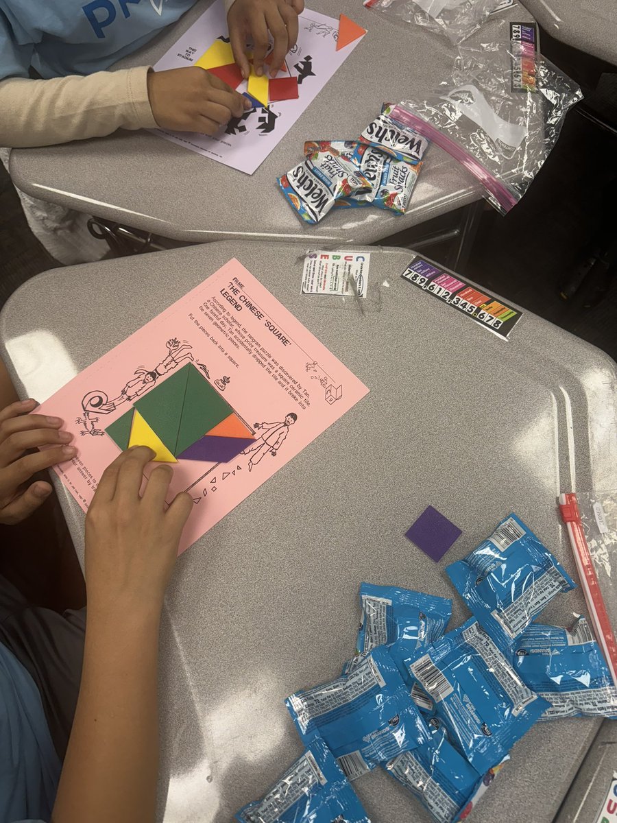 bacon_cecilia's tweet photo. PREVIEW DAY at Cavazos Elementary School!🚌📚✏️📓
@OdessaCollege
 #PositivelyOC #OCAllIn #TangramPuzzles #MathProfessors https://t.co/S9aYDvxZak