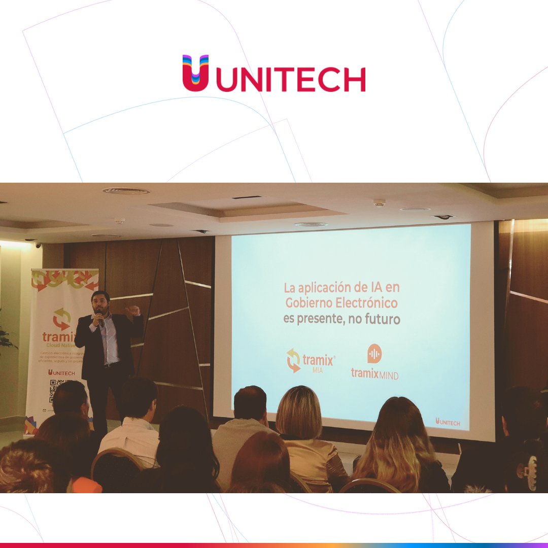 UnitechCorp's tweet photo. Unitech presentó en Salta la solución Tramix Cloud Native y Mind, impulsando la modernización estatal con IA y gestión digital. 🌐💻
#TransformaciónDigital #Unitech #Tramix #ExpedienteElectrónicoCognitivo https://t.co/lI7sxakIKp
