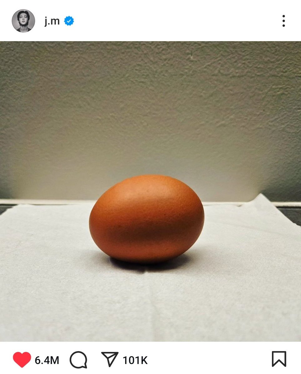 he gets more than 6 million likes for a fucking egg are you all really that delusional enough to believe he will have 300 tweets about him 😭