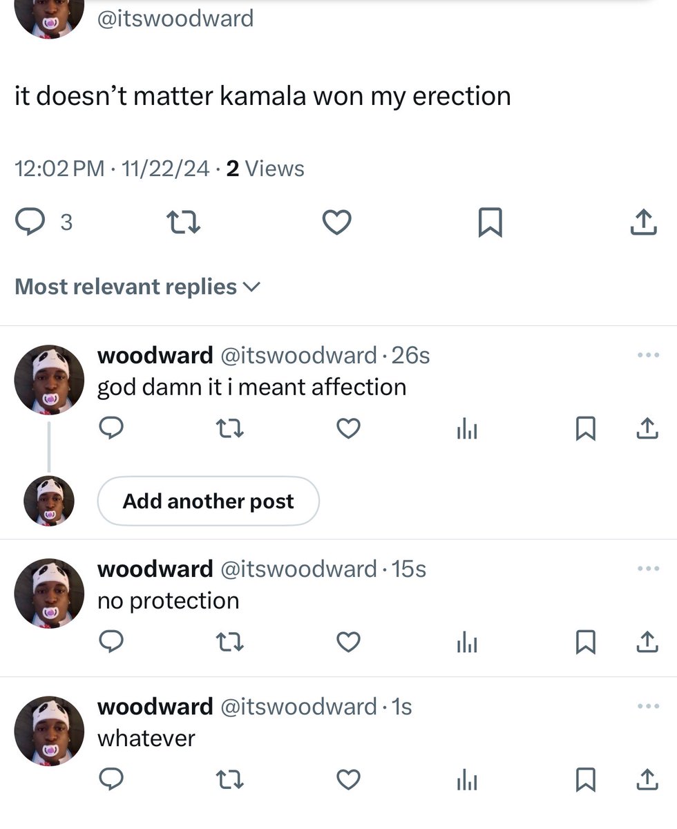 itswoodward's tweet photo. i give up https://t.co/qz917ZxWBe