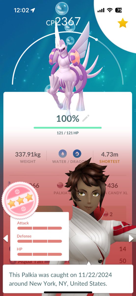 AndrewStuckert's tweet photo. @ItsFleeceKing I feel that man! Just got my first hundo and it doesn’t have SR 😭 so many raids https://t.co/o5DU56pGny