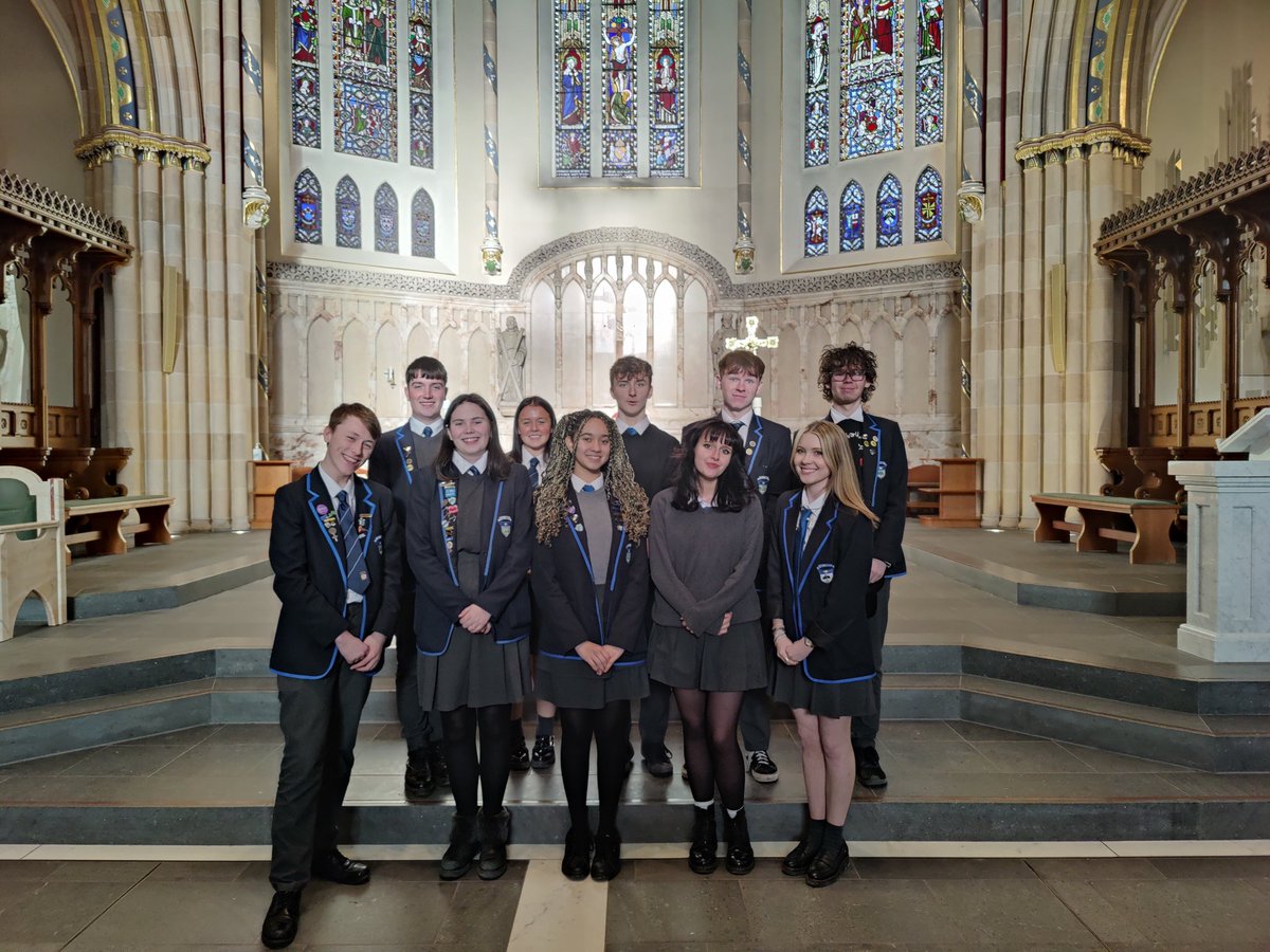 MrsSharonWatson's tweet photo. What a pleasure it was to be at the afternoon Mass in St Andrew's Cathedral today with our choir singing. Lovely music and lovely Mass. #cew2024 #pilgrimsofhope https://t.co/PSYRqglMmb
