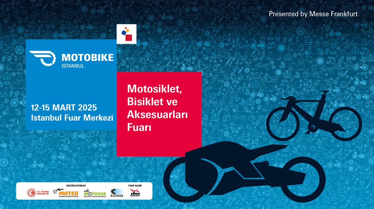 MOTOSİKLET tutkunlarının merakla beklediği Motosiklet Fuarı, 2025 MOTOBIKE 12-15 Mart 2025 tarihleri arasında Yeşilköy’deki İstanbul Fuar Merkezi’nde düzenlenecek. Bu uluslararası etkinlik, motosiklet ve aksesuarlarına dair en son yenilikleri sergileyecek.