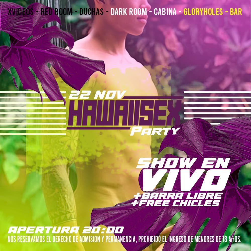 bilxxx13's tweet photo. *🔥HAWAIIANSEX PARTY🔥*
*VIERNES 22 DE NOVIEMBRE*
*INFO Y RESERVAS AL 63065650*
🔥🍆😈💦🔥🍆🥵💦🔥

Santa Cruz de la Sierra, Bolivia https://t.co/E9RuJP6ljs