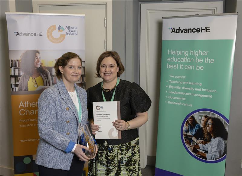 Cork University Business School (CUBS) (@cubsucc) on Twitter photo Dr Jane Bourke & Prof. Ciara Heavin accepted CUBS <a href="/UCC/">UCC Ireland</a> first Advance HE Athena Swan Bronze Award at Trinity College this week. This prestigious award celebrates the efforts of our staff & student self-assessment team in championing equality, diversity, and inclusion in CUBS 👏 Dr Jane Bourke & Prof. Ciara Heavin accepted CUBS <a href="/UCC/">UCC Ireland</a> first Advance HE Athena Swan Bronze Award at Trinity College this week. This prestigious award celebrates the efforts of our staff & student self-assessment team in championing equality, diversity, and inclusion in CUBS 👏