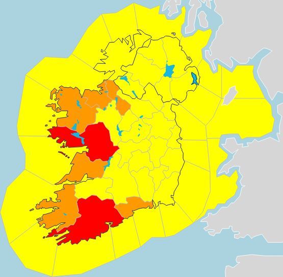 Snow melt on high ground later tonight coupled with intense rainfall Fri night and the early hours of Sat 23/11/2024, will lead to surface and river flooding in locations around the county. Take precautions to protect properties at risk.
Report issues to KCC on 066 718 3588