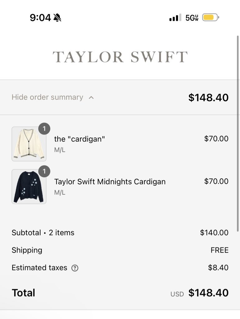 Bgrad22's tweet photo. @taylornation13 My third merch order of the week 🫡 #TSTTPDSnowGlobe Can I be put on payroll yet? https://t.co/vJXGaKyzeG