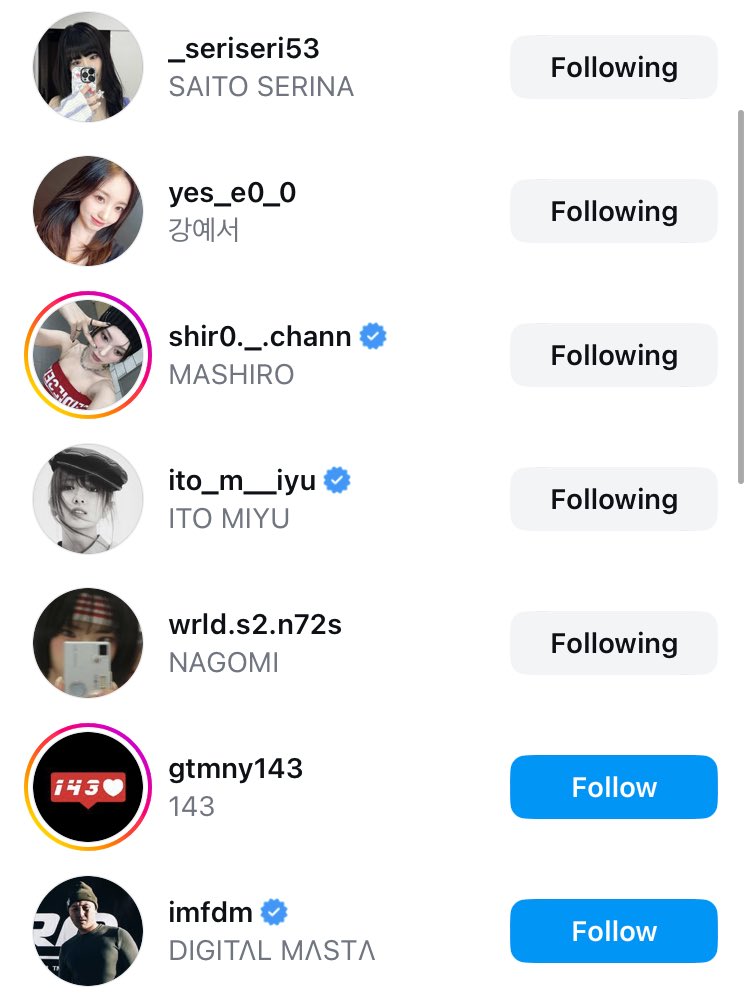 kepkkumi's tweet photo. After gaeun unfollowed the ceo and company and went on a hiatus for health reasons, they JUST NOW made her follow them again.

JUSTICE FOR GAEUN
#WeStandWithGaeun https://t.co/B4L07DD9Al